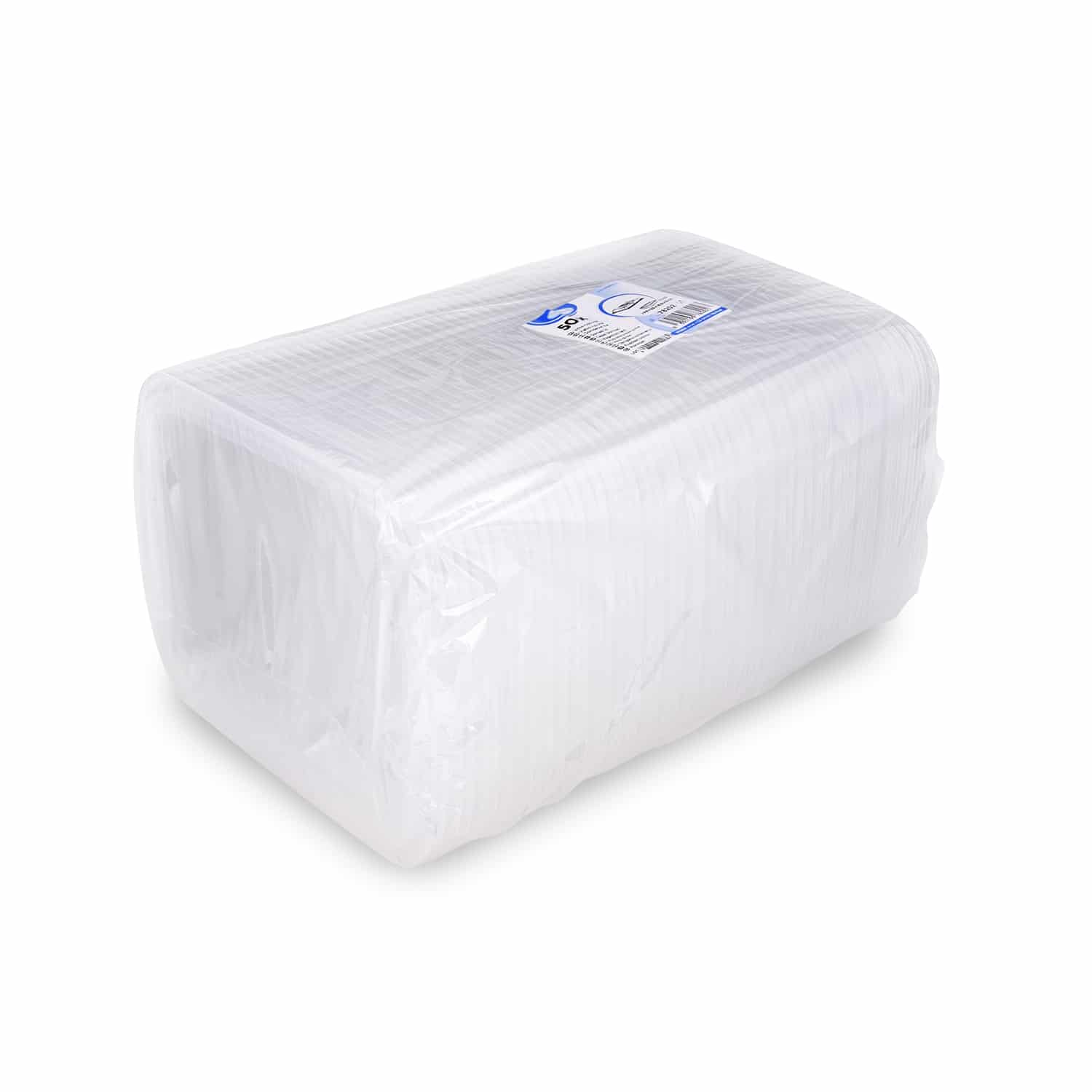 Deckel aus PP klar für Mikrowellenschale 250 x 185 x 19 mm, Packung mit 50 Stück