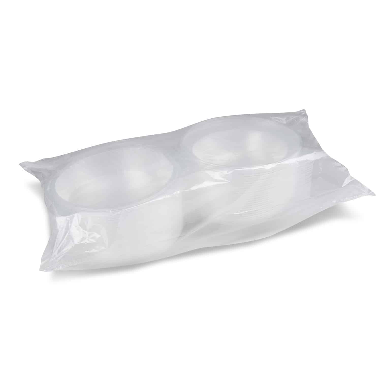 Salatschale PP klar 1700 ml Ø 215 x 81 mm, Packung mit 25 Stück