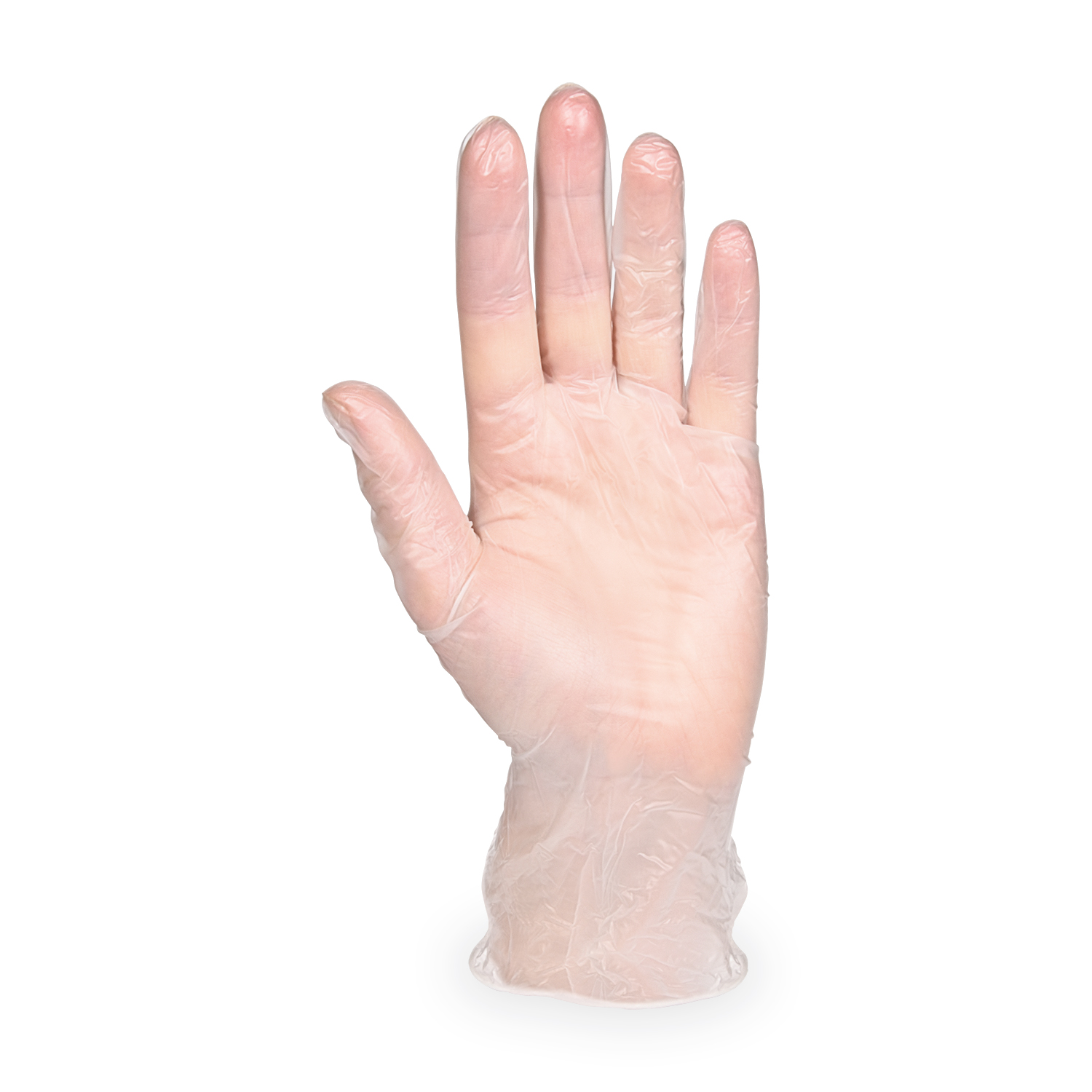 Vinyl-Handschuhe transparent, ungepudert, Grösse XL, Karton mit 1000 Stück