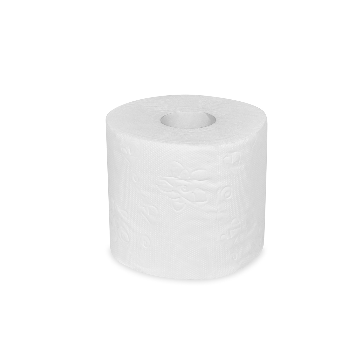 Toilettenpapier aus Recyclingpapier, weiss, 3-lagig, Ø 11,5 cm, 29 m, Packung mit 56 Stück