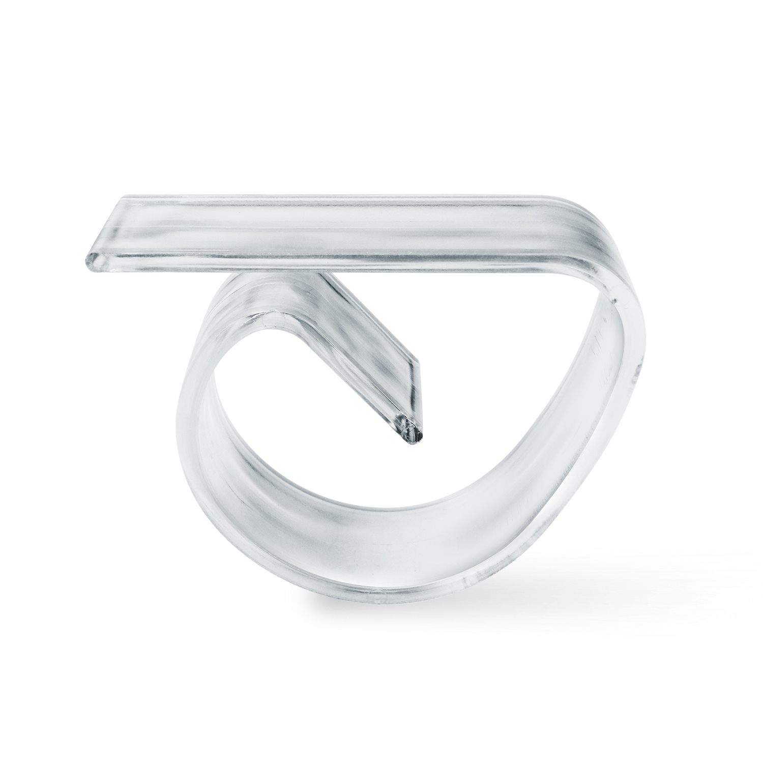 Tischtuchhalter (PS) transparent Tischtuchhalter (PS) transparent