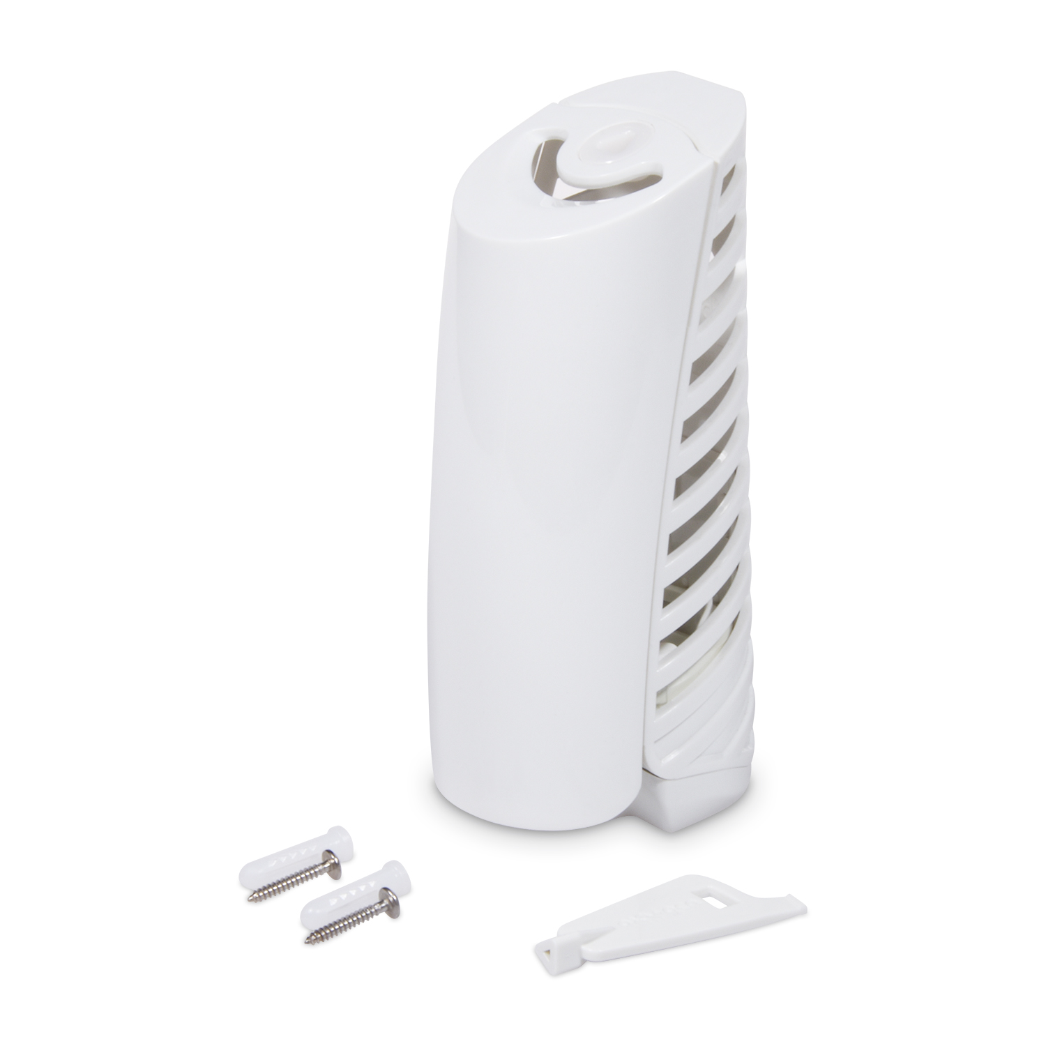 Lufterfrischer aus ABS weiss Ø 6,5 x 15 cm, Packung mit 1 Stück