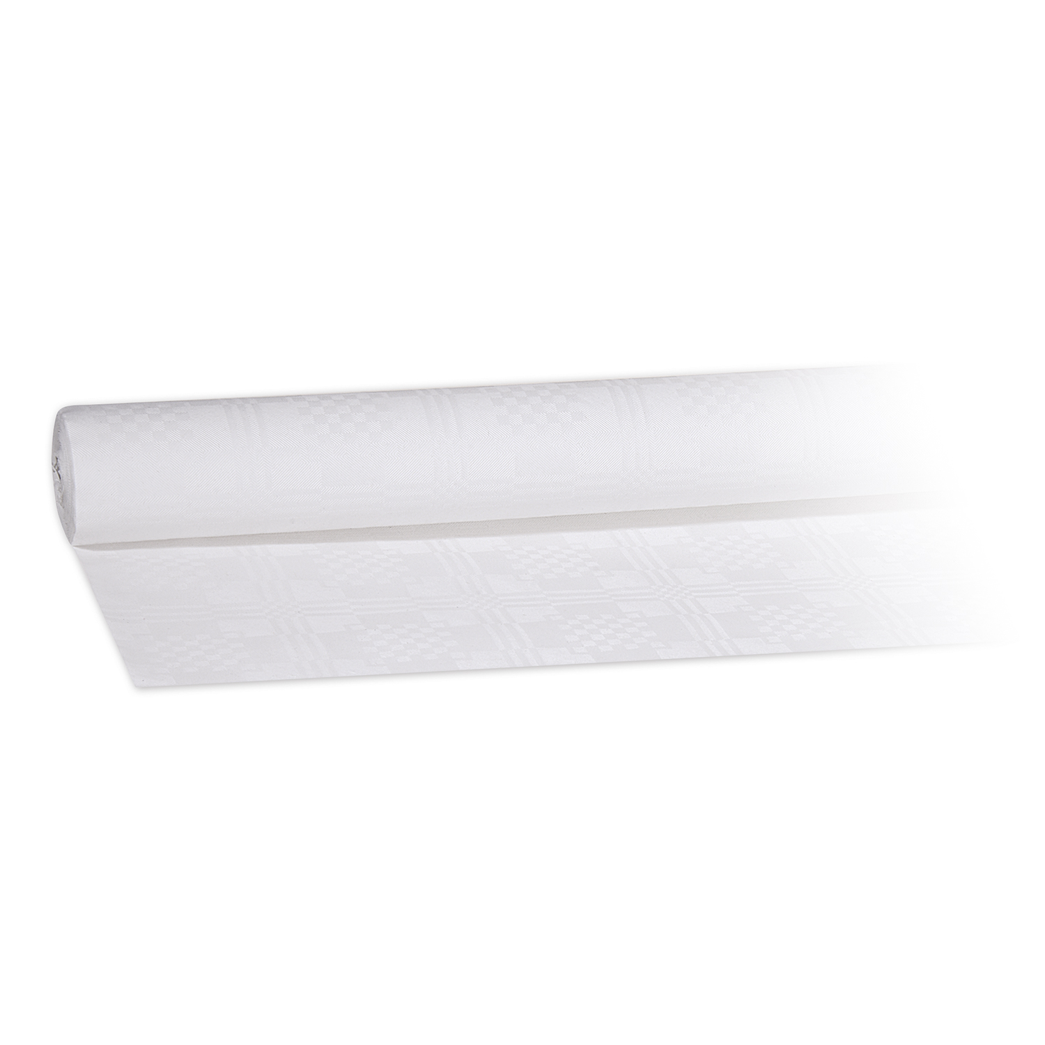 Damasttischtuch PAP weiss 0,8 x 50 m, Packung mit 1 Stück