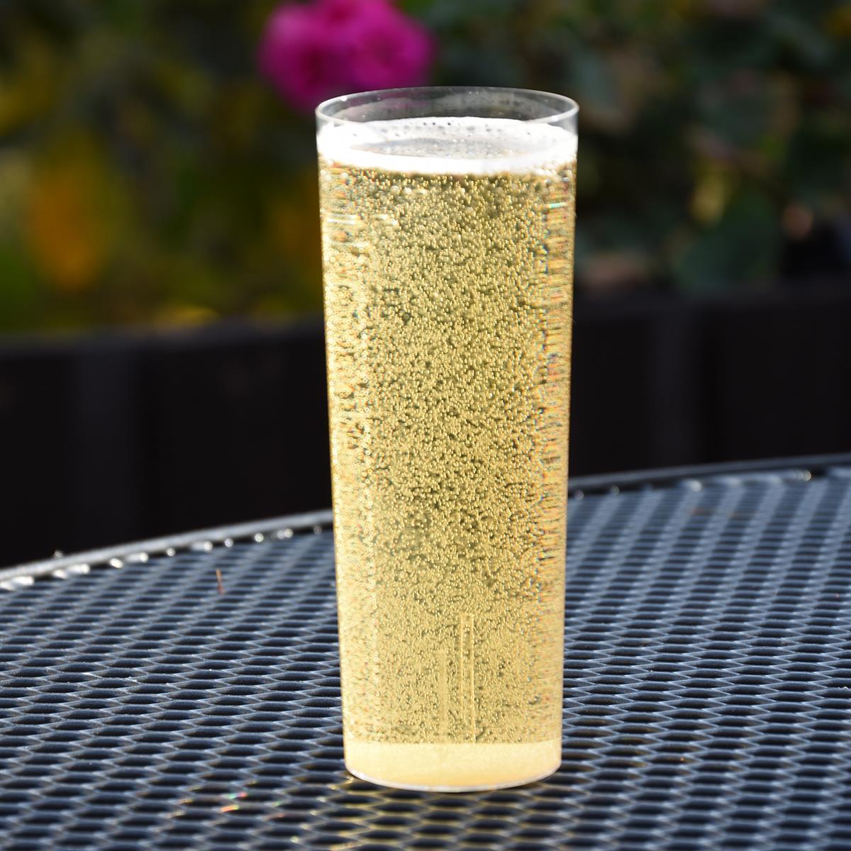 Trinkglas aus PS klar, Ø 59 mm, 2 cl / 4 cl / 0,3 l, Packung mit 10 Stück