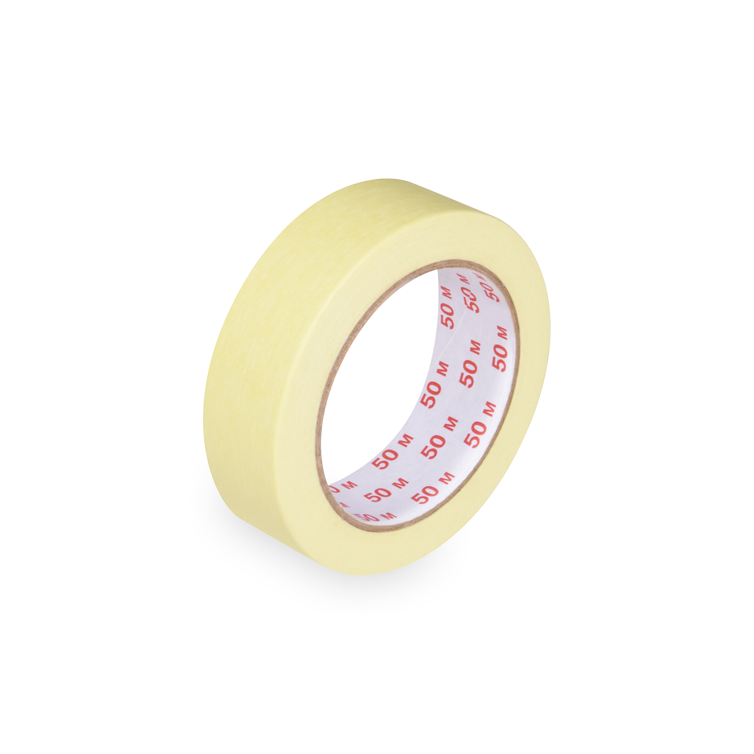 Krepp-Klebeband PAP/Hot-Melt gelb 30 mm x 50 m, 1 Rolle