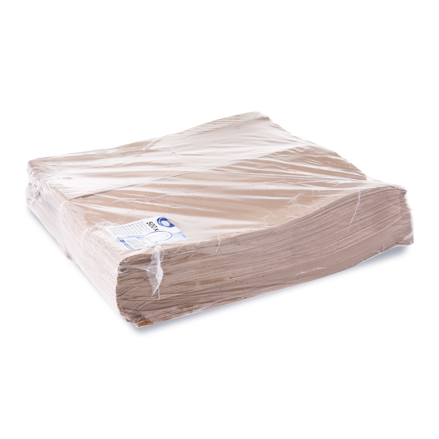Papierfaltenbeutel braun 20+7 x 43 cm, Packung mit 500 Stück
