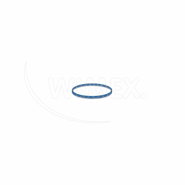 Gummiringe aus Gummi, blau, Ø 2 cm, 1 mm, Packung mit 50 g