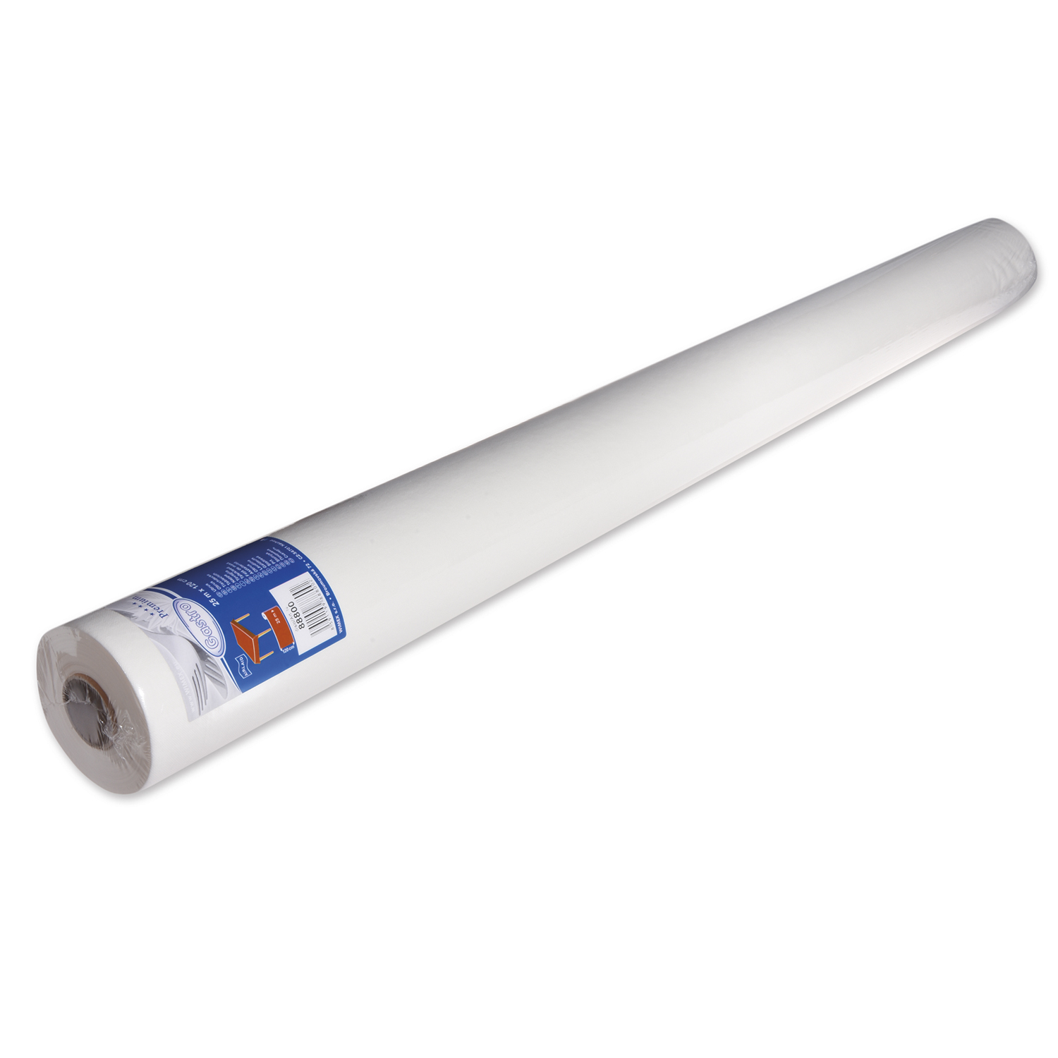 Tischdecke PAP-Airlaid FSC Mix, weiss, gerollt, 1,2 x 25 m, 1 Rolle