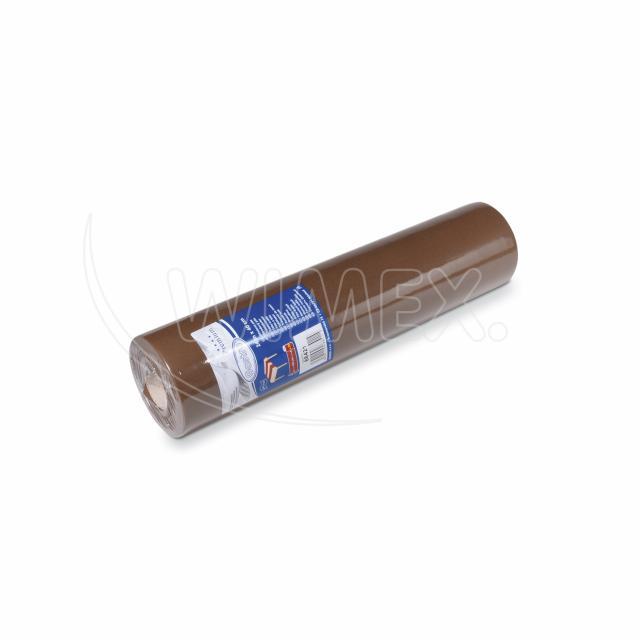 Tischläufer aus Papier Airlaid FSC Mix 40 cm x 24 m braun PREMIUM, Packung mit 1 Stück