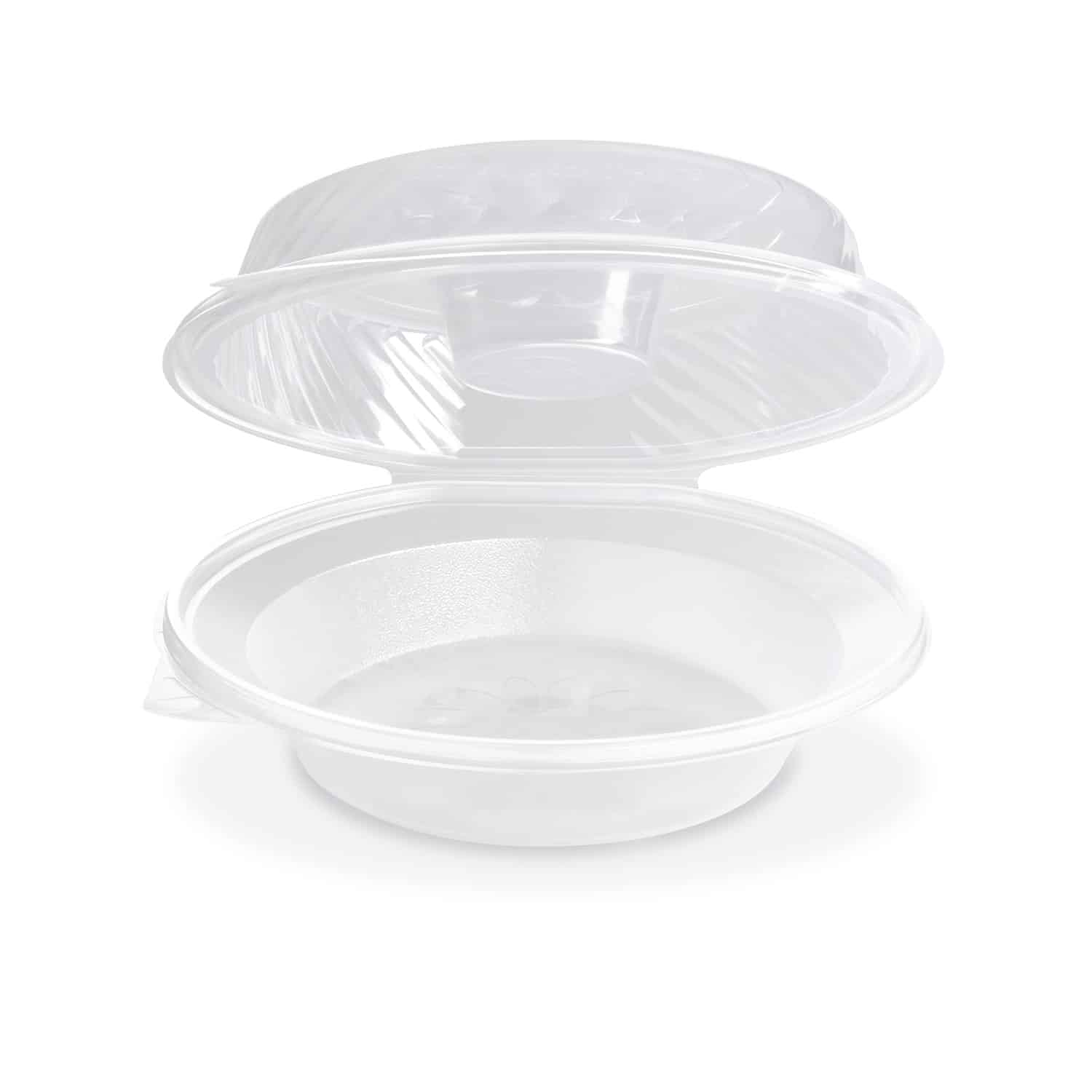 Salatschale aus PP klar 1600 ml Ø 215 x 81 mm, Packung à 25 Stück