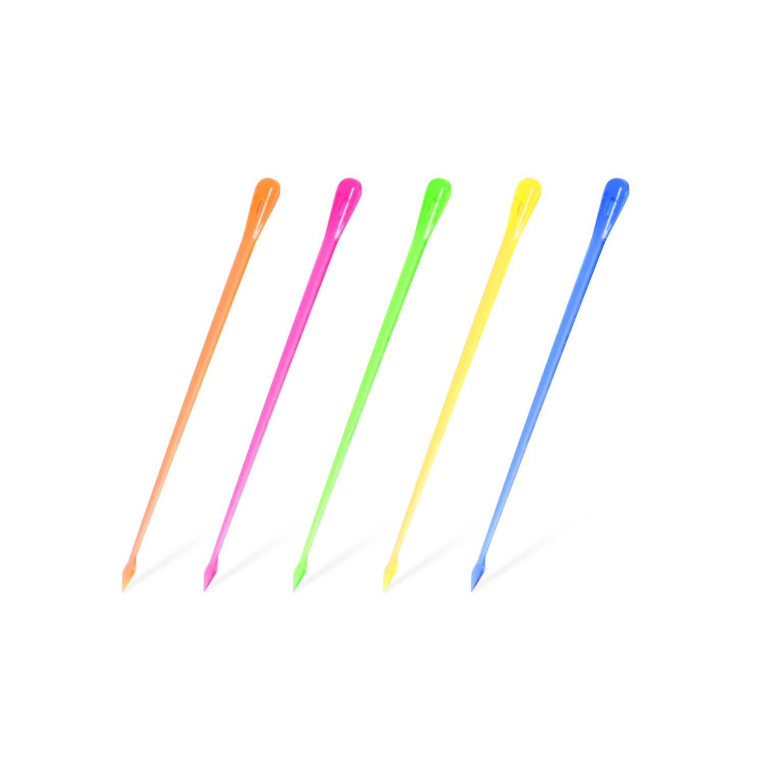 Kunststoff-Picker (PS) Party bunt gemischt 9cm Kunststoff-Picker (PS) Party bunt gemischt 9cm