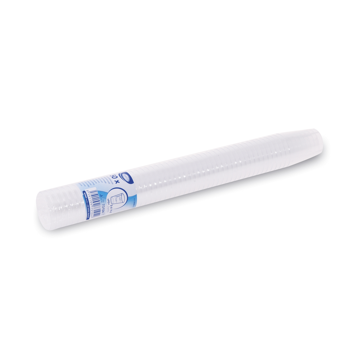Schnapsglas PS klar Ø 43 mm 2 cl / 4 cl, Packung mit 50 Stück