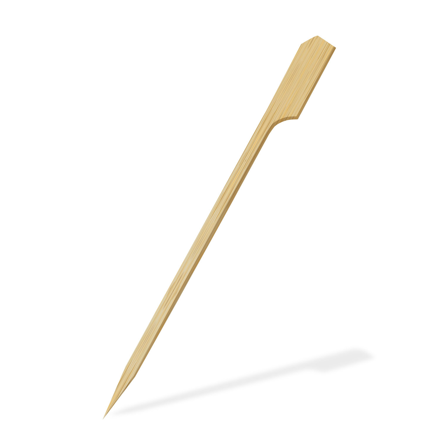 Fingerfood-Spieß Bambus FSC 100% 18 cm, Packung mit 250 Stück