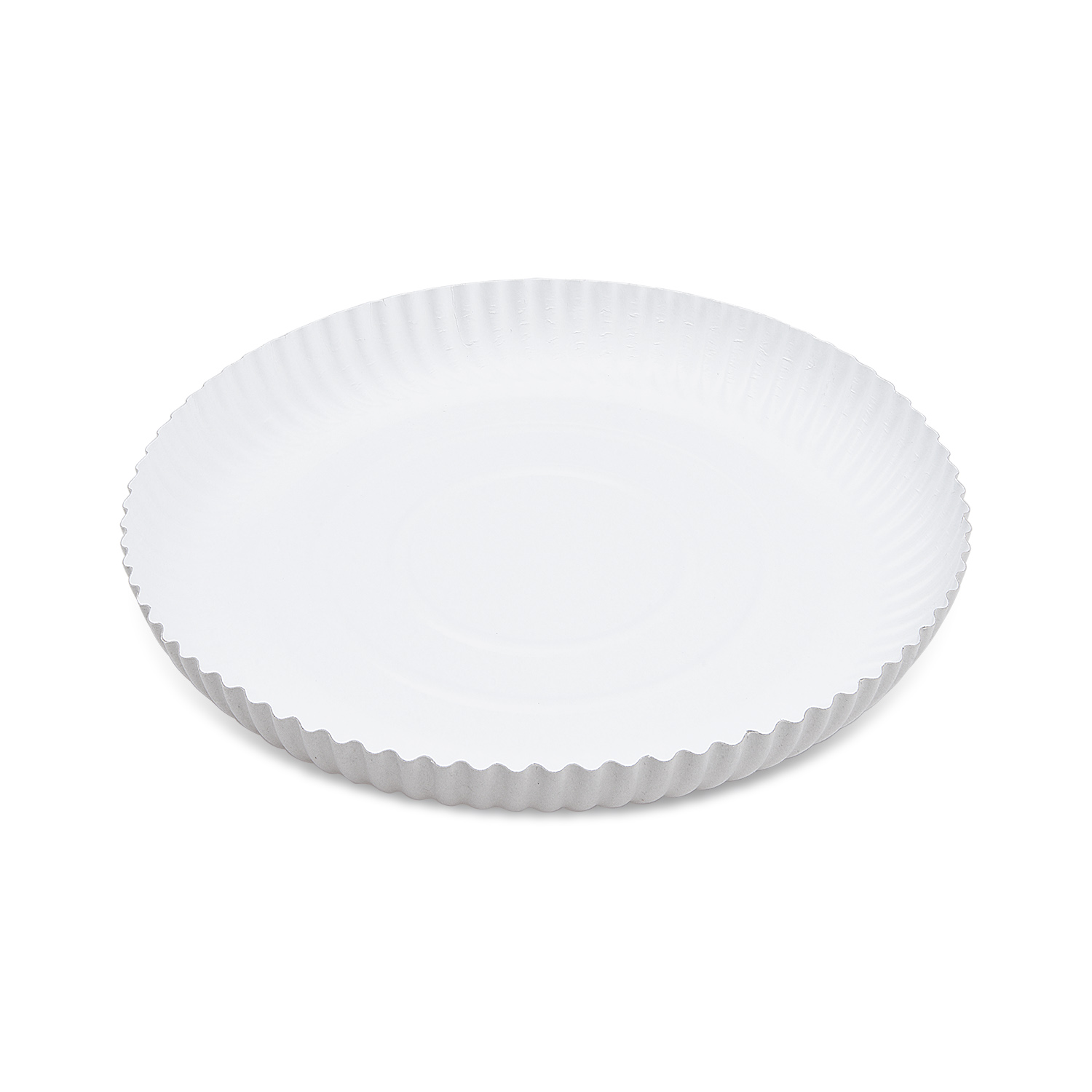 Pappteller tief weiß Ø26cm RECY Pappteller tief weiß Ø26cm RECY