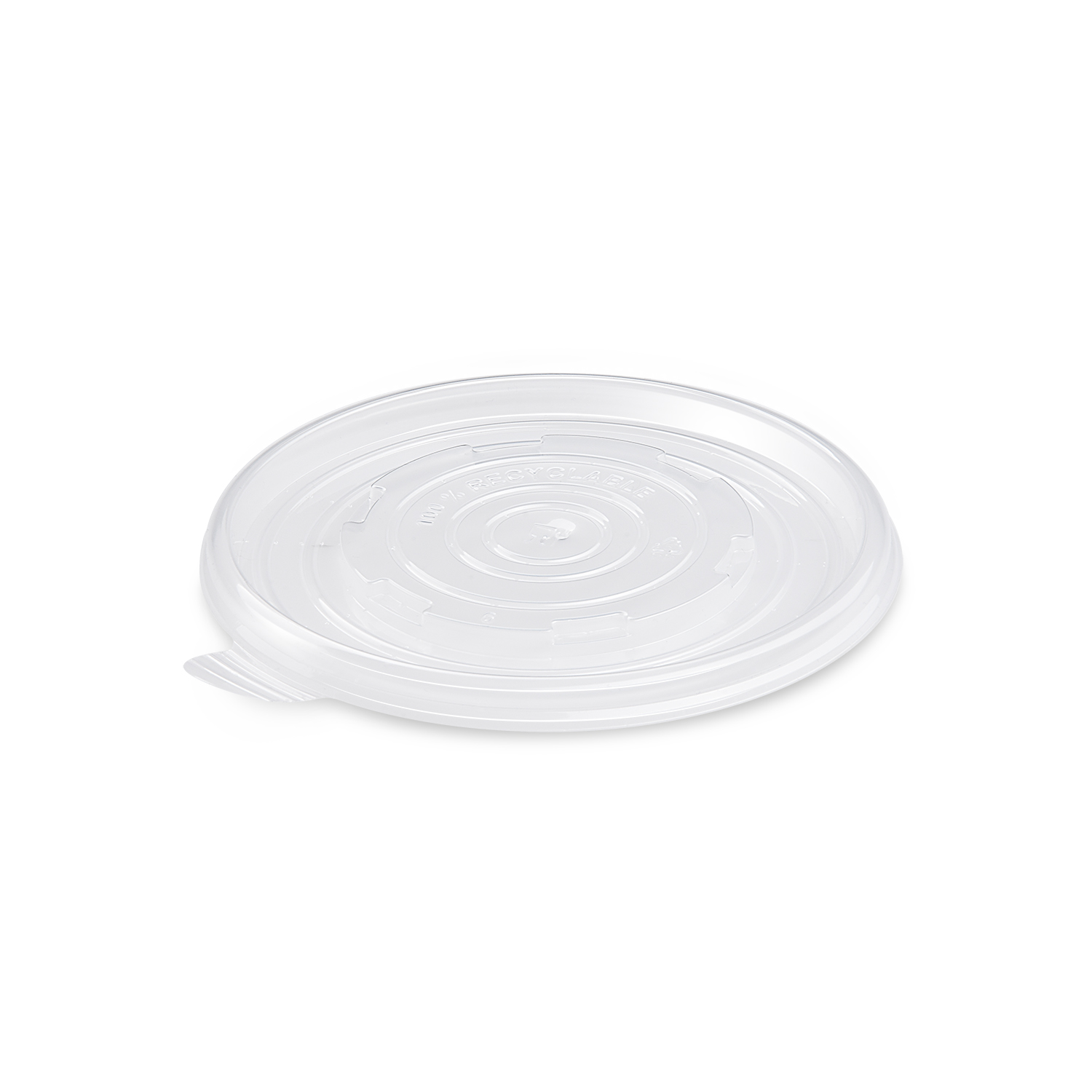 PP-Deckel für Papierbecher Ø 115 mm klar, Packung mit 50 Stück