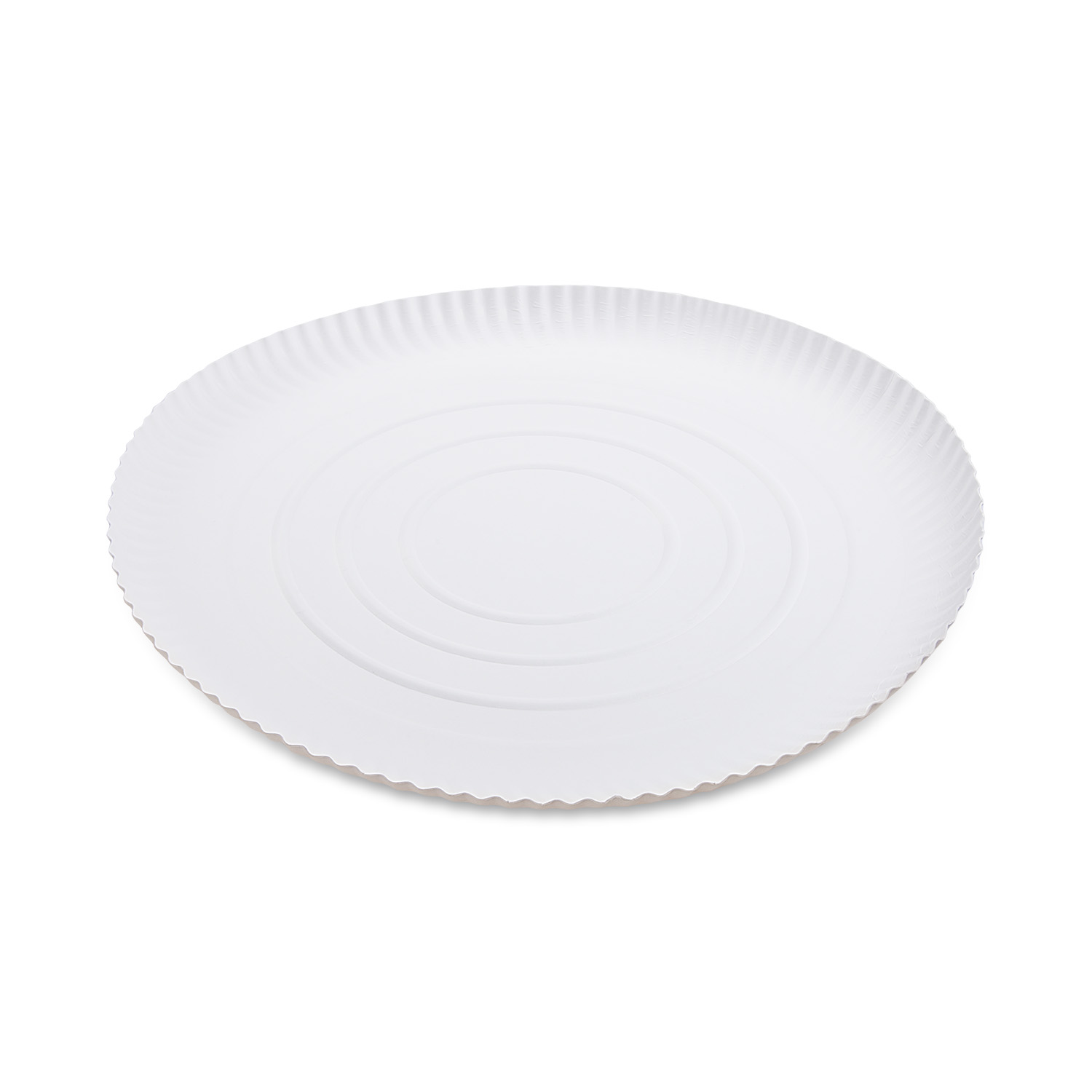 Pappteller tief weiß Ø32cm Pappteller tief weiß Ø32cm