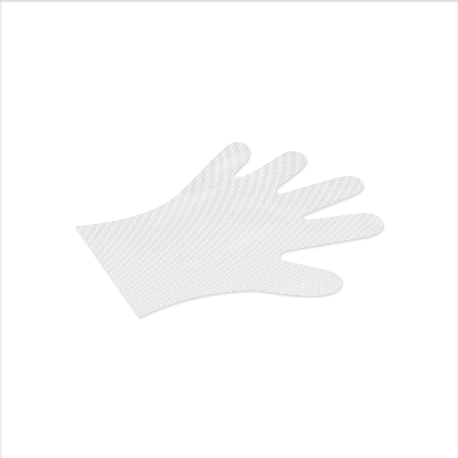 Einweghandschuh LDPE transparent Grösse M, Packung mit 100 Stück