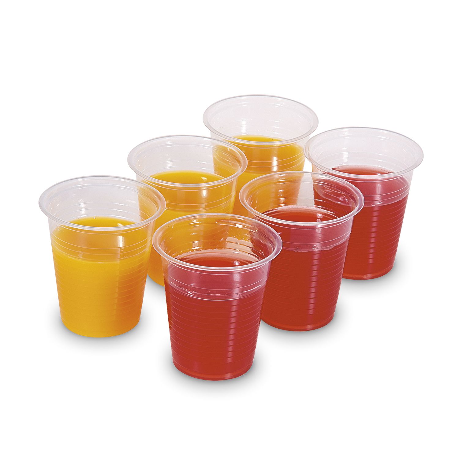 Trinkbecher PP klar Ø 70 mm 150 ml, Packung mit 100 Stück