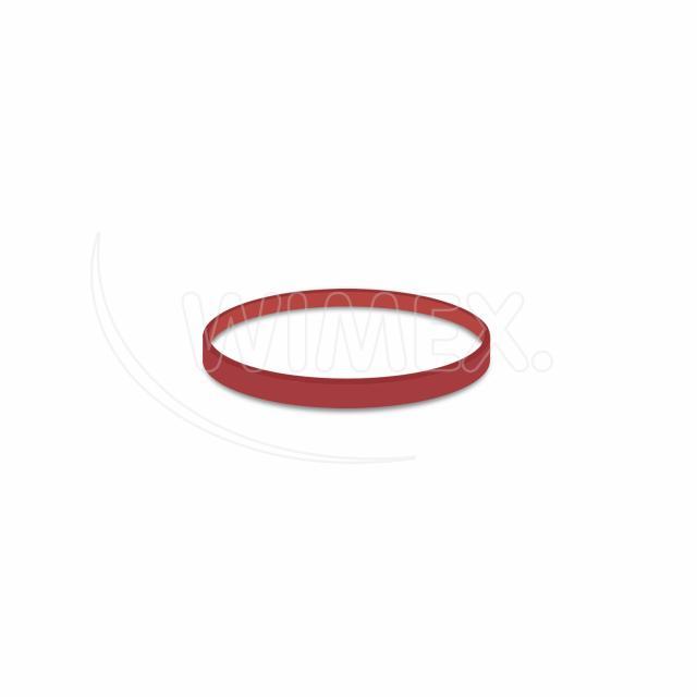 Gummiband rot aus Gummi, 3 mm / Ø 5 cm, Packung mit 1 kg