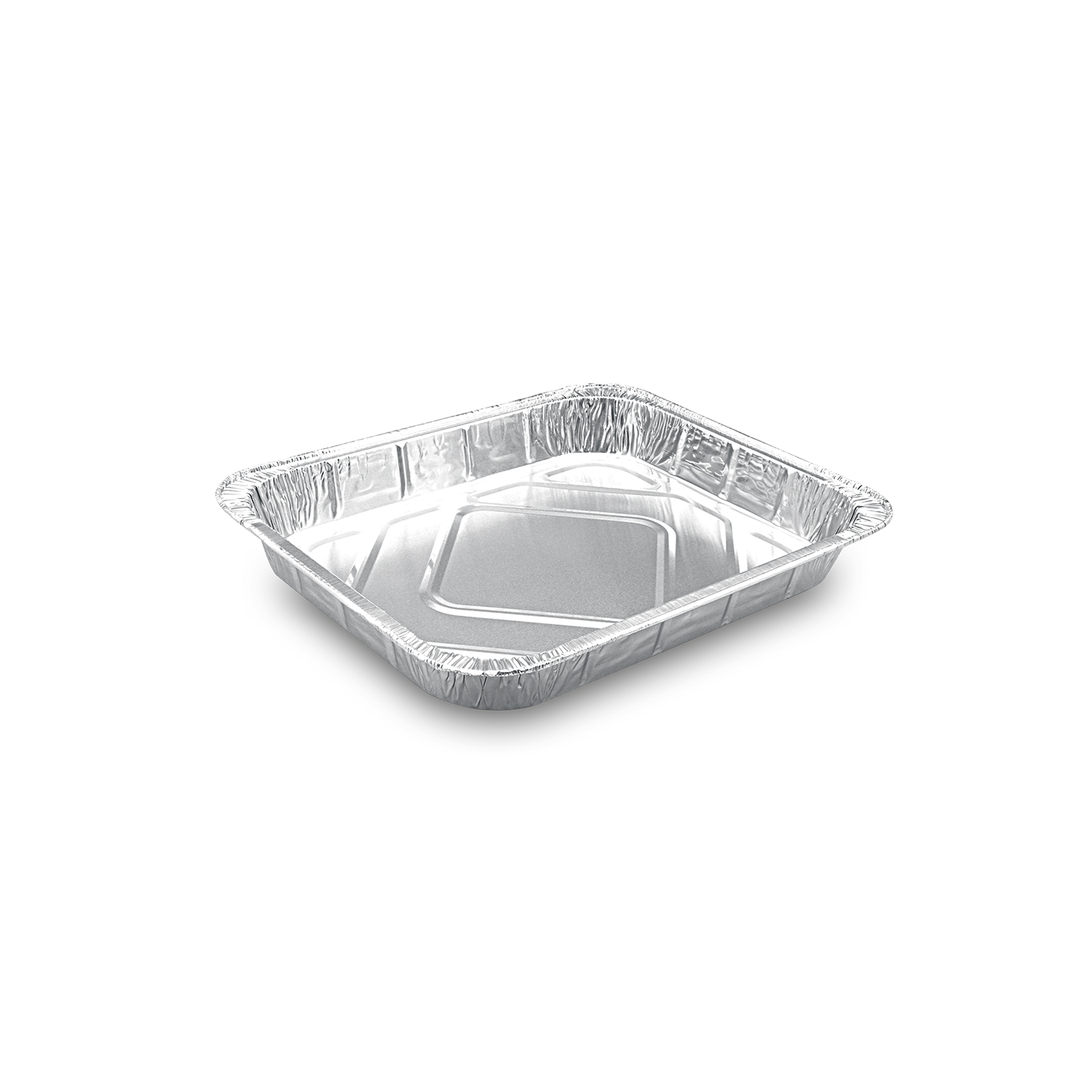 ALU Schale eckig 326 x 262 x 40 mm 2450 ml GN 1/2, Packung mit 100 Stück