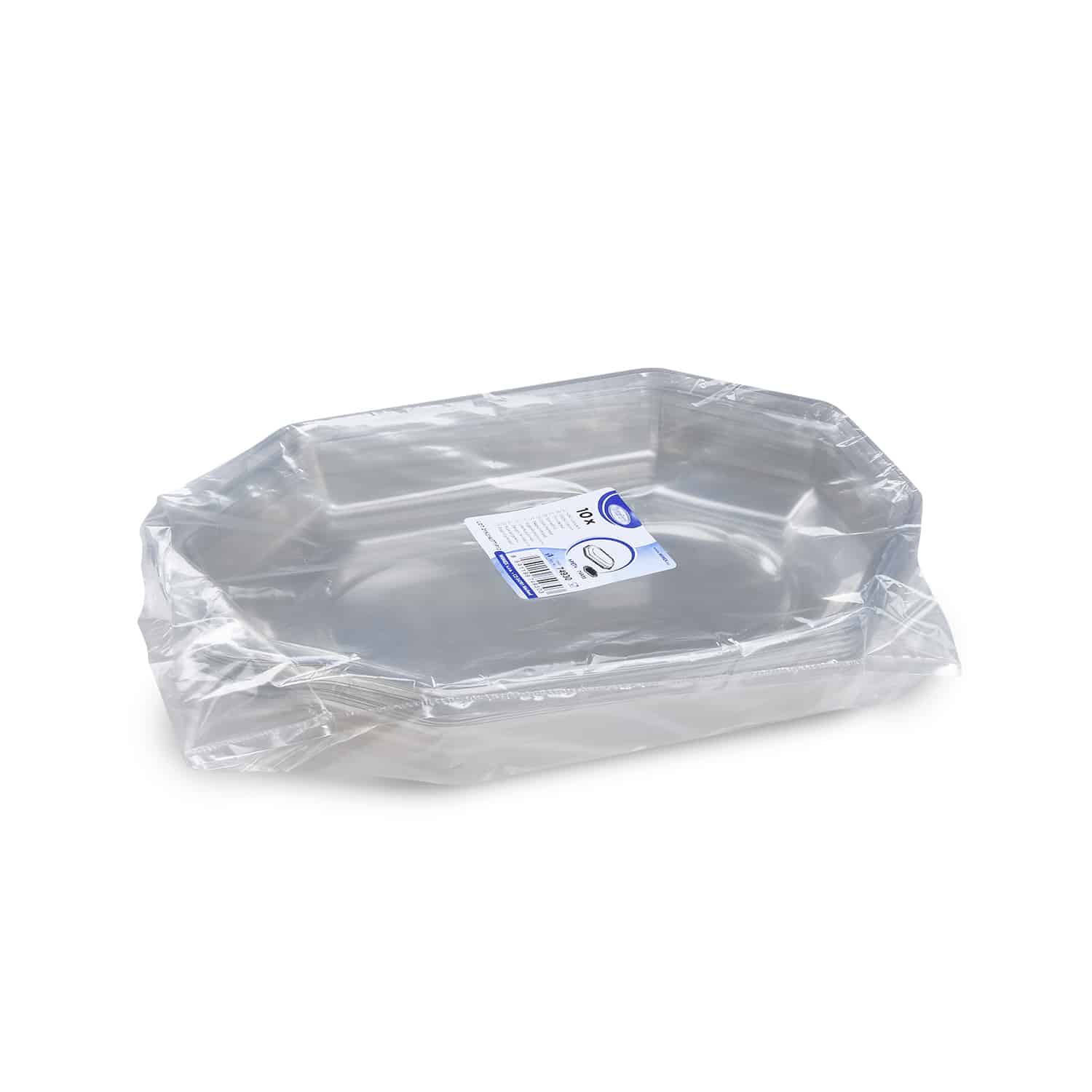 Domdeckel rPET klar 36 x 26 x 6,5 cm, Packung à 10 Stück