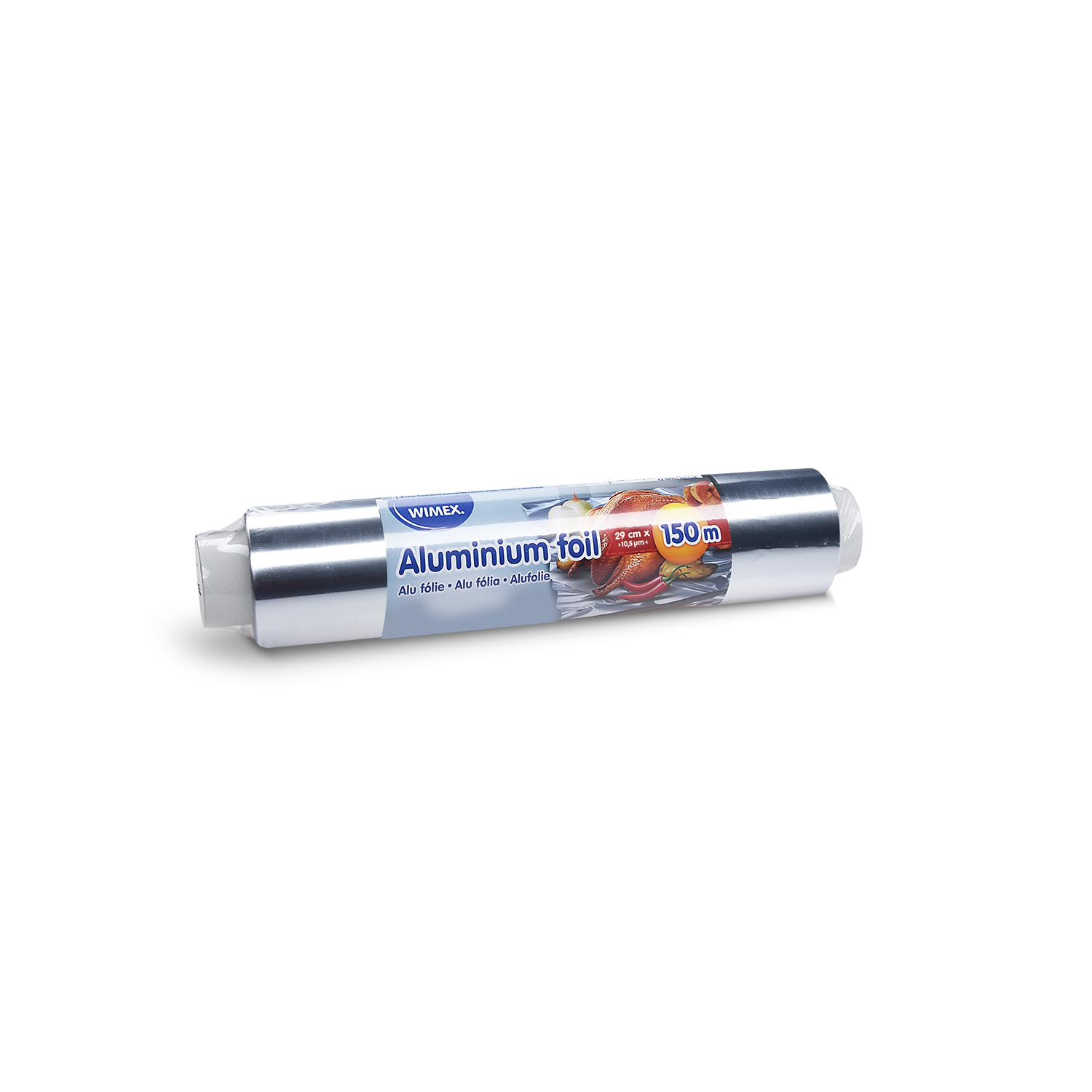 Alufolie 10,5µm 29cm x 150m einzeln verpackt Alufolie 10,5µm 29cm x 150m einzeln verpackt
