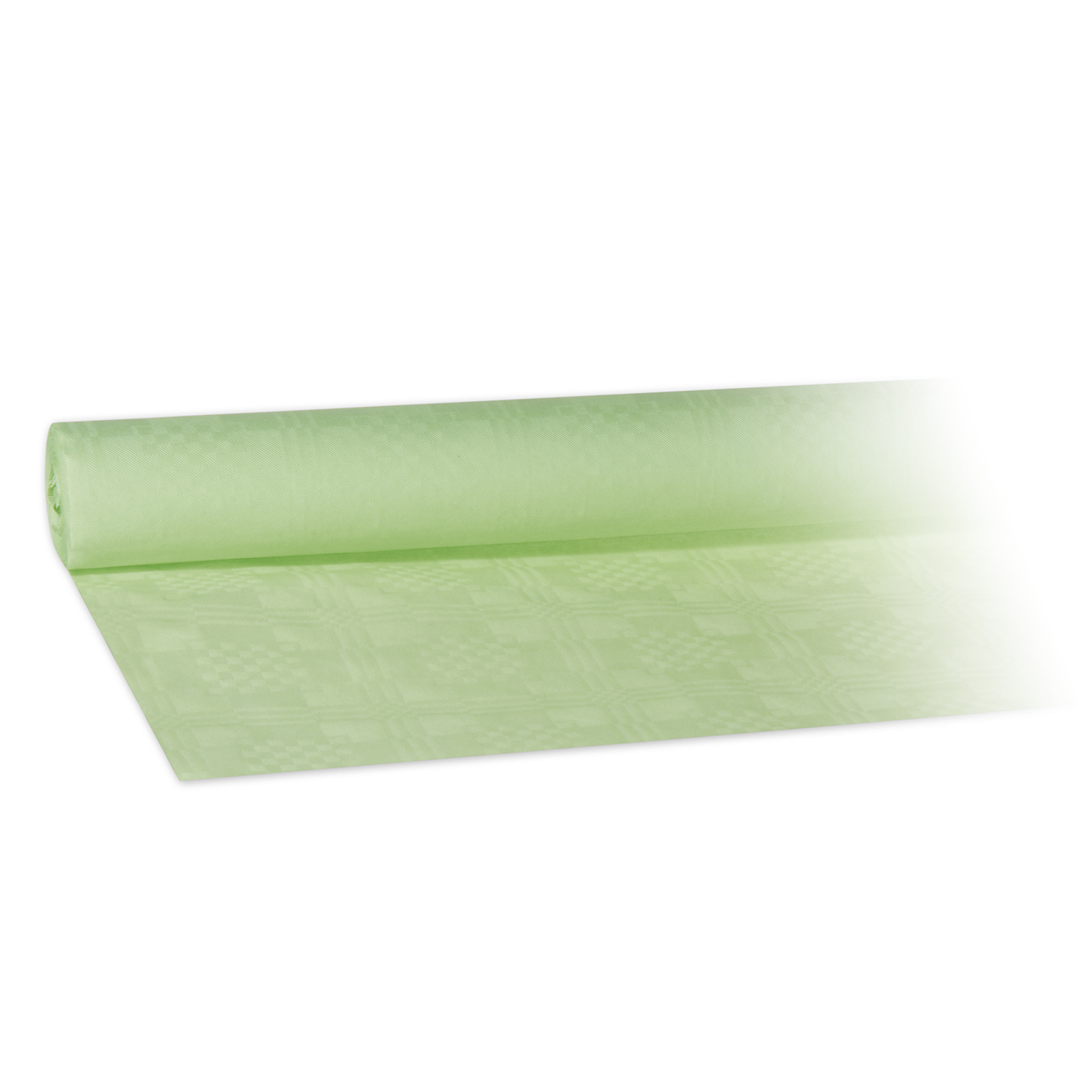 Damasttischtuch PAP gerollt gelbgrün 1,2 x 8 m, 1 Stück Packung