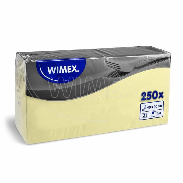 Serviette aus Papier FSC Mix 40 x 40 cm Champagner, Packung mit 250 Stück