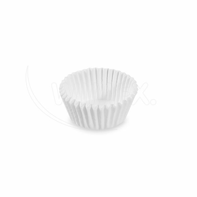 Gebäckkapsel aus Papier weiss Ø 28 x 16 mm, Packung mit 1000 Stück