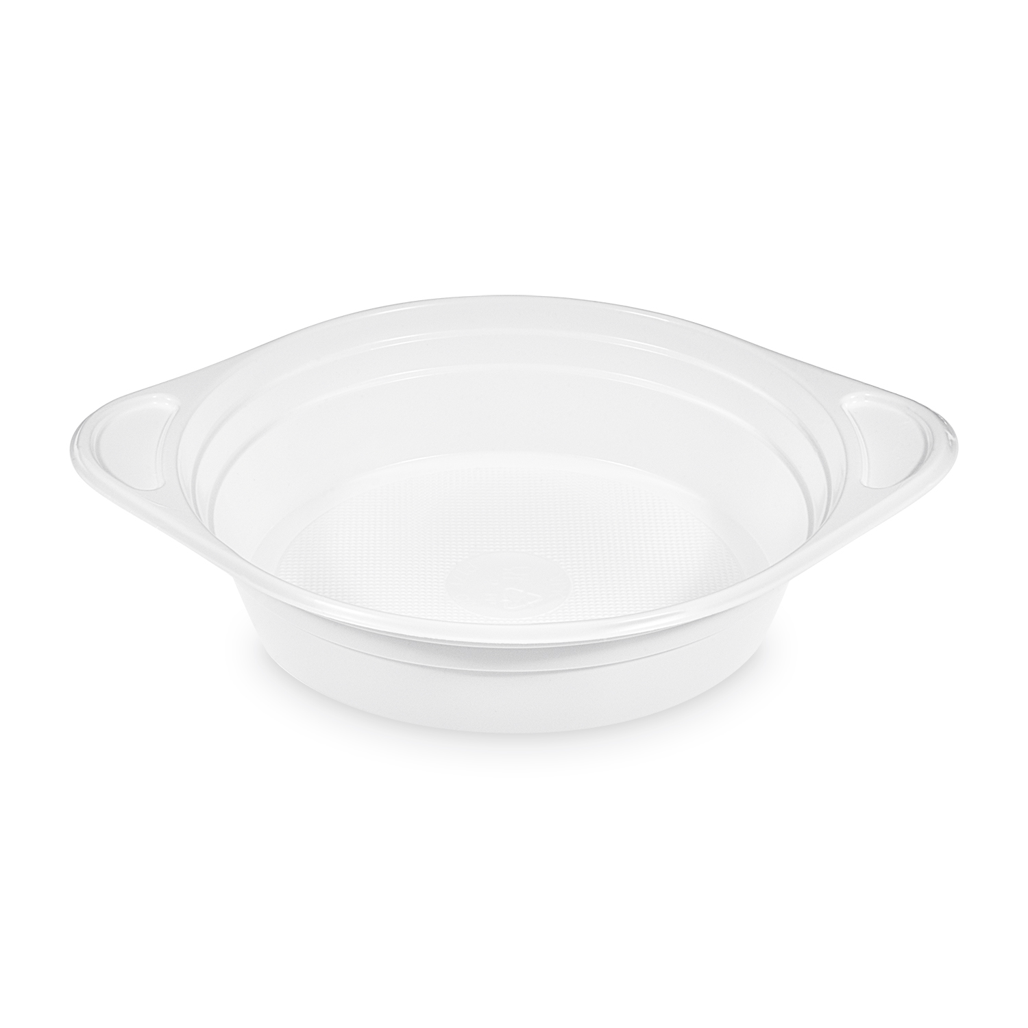 Suppenterrine aus PP weiss Ø 156 x 39 mm 350 ml, Packung mit 100 Stück