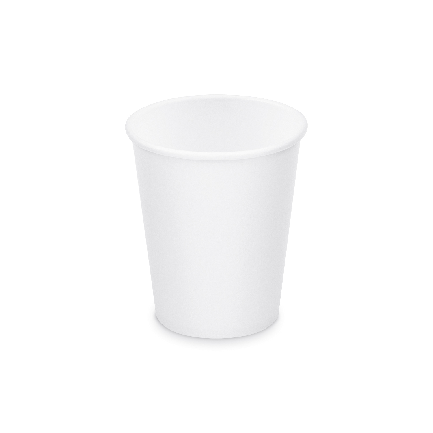 Pappbecher PAP/PE weiss Ø 80 mm 280 ml, Packung mit 10 Stück