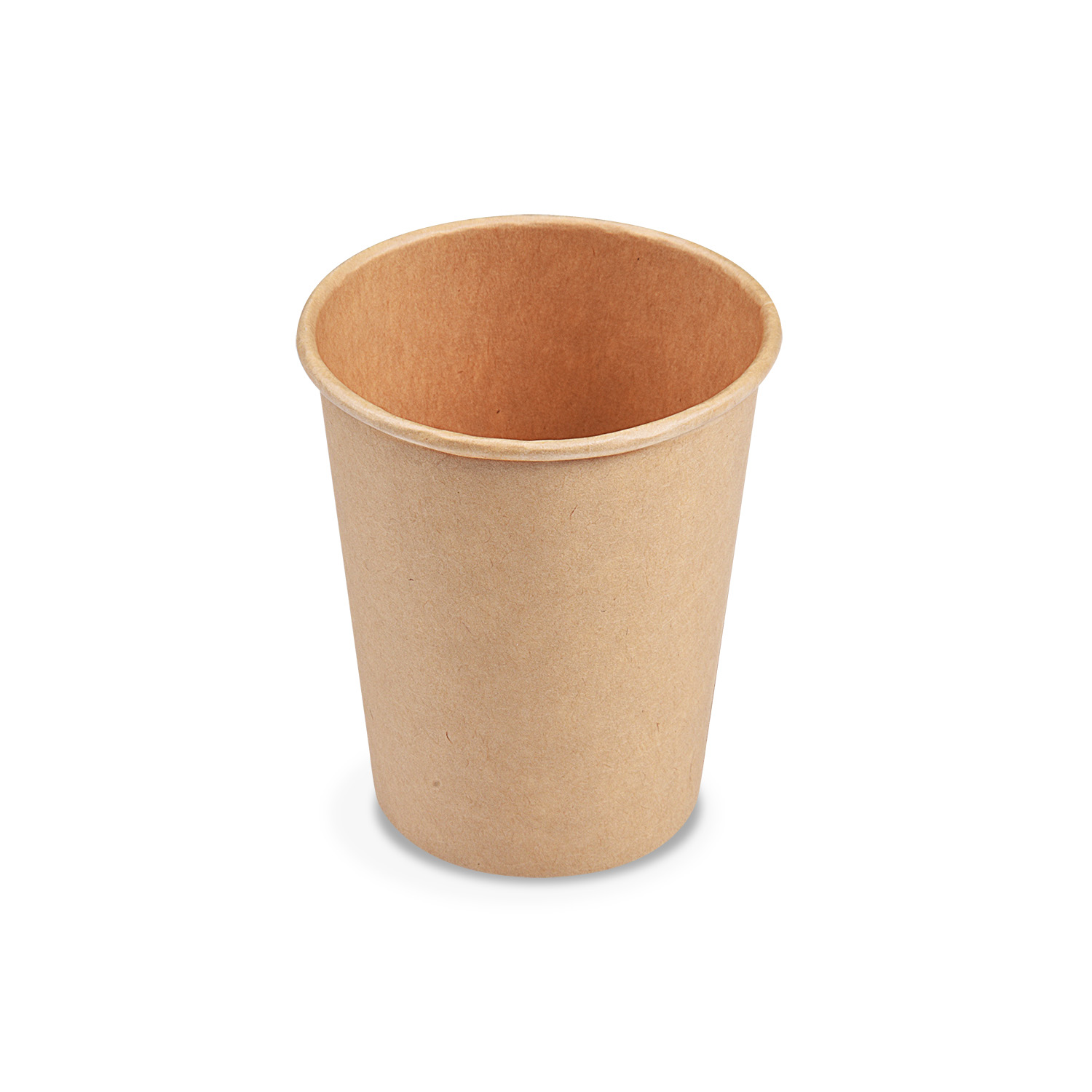 Pappbecher kraft Ø80mm 280ml `M: 0,2L/8oz`