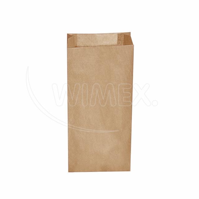 Papierfaltenbeutel braun 15+7 x 35 cm, Packung mit 500 Stück