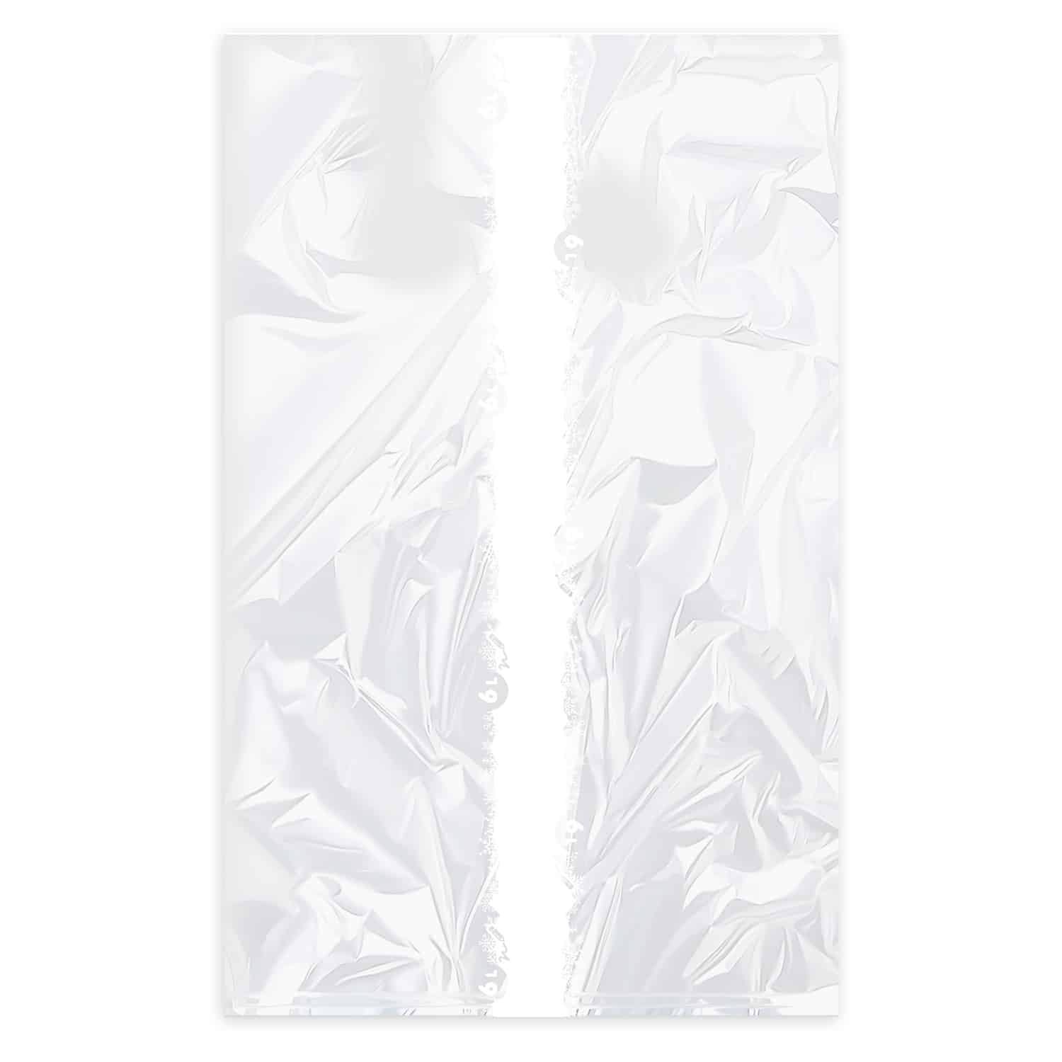 Gefrierbeutel LDPE transparent 28 x 45 cm 6 l XL, Packung mit 20 Stück