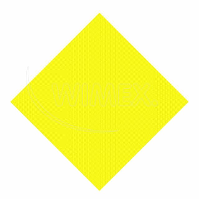 Mitteldecke aus PAP-Airlaid 80 x 80 cm gelb, Packung mit 20 Stück